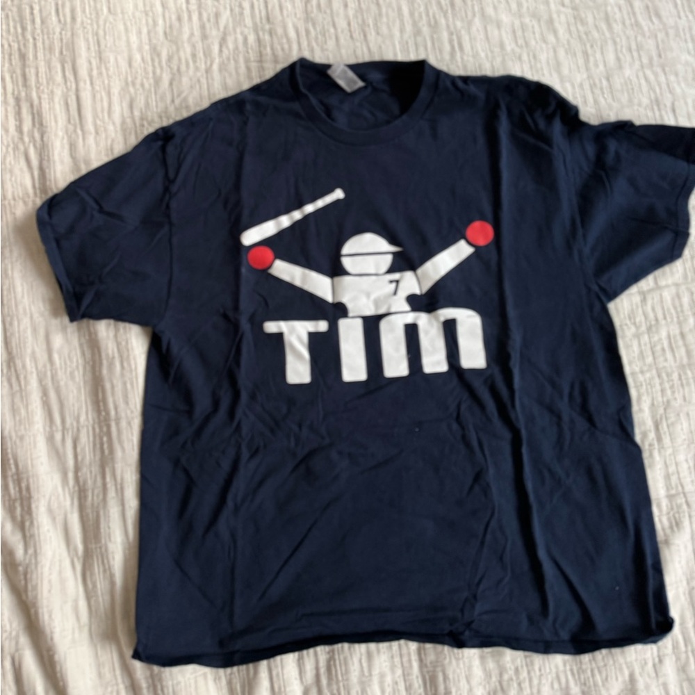 Navy Graphic Tee - Short Sleeve